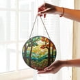 thumbnail image 4 of Stained Glass Tree Landscape Suncatcher Hanging Art Home Decor Gift for Nature Lovers and Tree Enthusiasts 1872255433 5233, 4 of 4