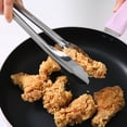 thumbnail image 4 of Mainstays 12 Inch Stainless Steel Locking Cooking Tongs with Lock Function - Silver, 4 of 9