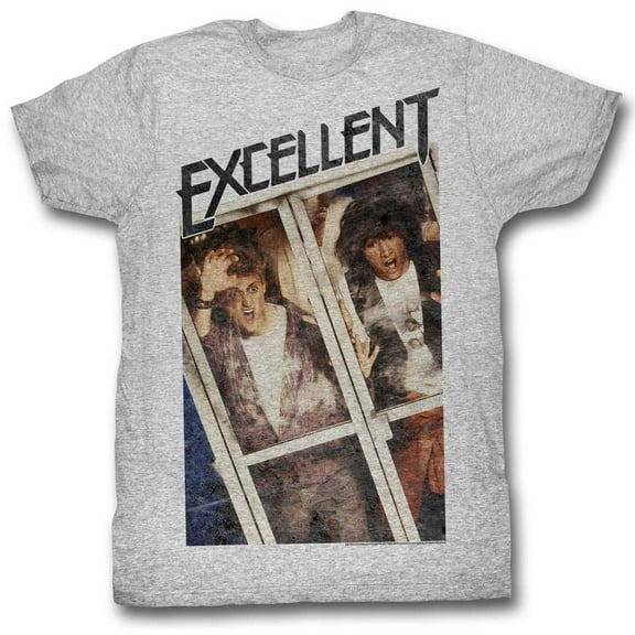 Bill And Ted Movies Excellent Adult Short Sleeve T Shirt