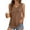 Khaki, variant on MOYIKO Tank Tops for Women Eyelet V Neck Trendy Sleeveless Tops Dressy Casual Flowy Summer Shirts Loose Fit