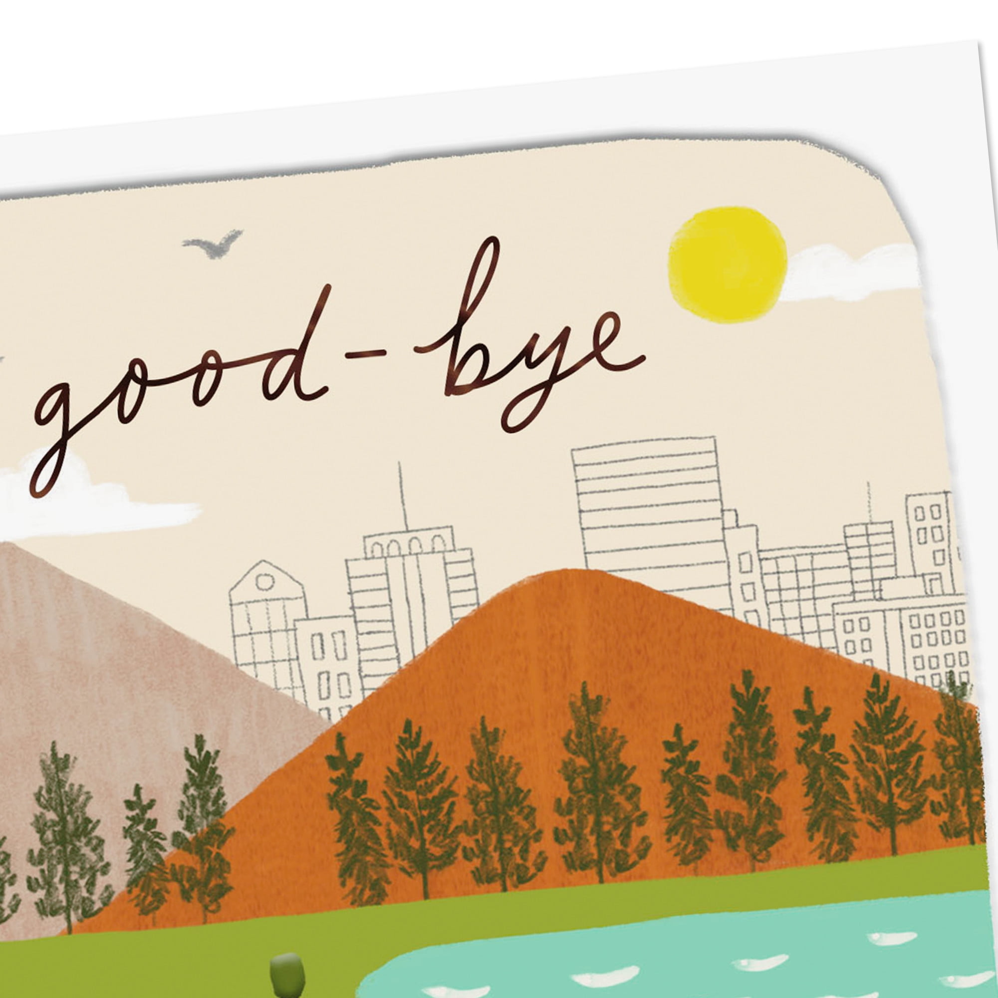 Hallmark Goodbye Card (Won't Be the Same Without You)