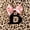 Brown Black B, variant on Erosebridal Chic Cheetah Printed Twin Bedding For Kids,Black Letter M Monogrammed Duvet Cover Set,Black Reversible,2 Pieces(No Comforter)