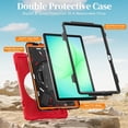 thumbnail image 3 of Funda para Samsung Galaxy Tab A11 Plus de 11 pulgadas (2025) y A9 Plus de 11 pulgadas (2023), funda protectora infantil a prueba de golpes con portalápices, correa de mano giratoria de 360 ​​grados, 3 of 9