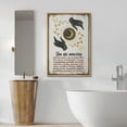 thumbnail image 2 of IDEA4WALL Framed Canvas Print Golden Sun and Moon with Hands Inspirational Illustrations Wall Art Abstract Artwork Contemporary Relax/Calm for Living Room, Bedroom, Office - 16"x24" NATURAL, 2 of 5