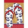 thumbnail image 1 of Drapeaux d'Ancre de Toile de Jute & 44; Grand, 1 of 1