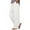 White, variant on Riecok Lounge Pants for Women High Waist Drawstring Elastic Waist Solid Color Casual Plus Size Lounge Sweatpants with Pockets