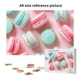 thumbnail image 6 of Xecao Pastel Macarons Delight Pattern 1000 Piece Puzzles , Jigsaw Puzzles for Adults, 6 of 9