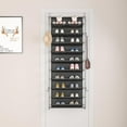 thumbnail image 4 of CTIVBI 10 Tier Shoe rack Hanging Shoe Storage the door shoe rack for Closet Pantry Over The Door Shoe Organizer Wall Floating Shelves (Gray  10 Tier), 4 of 7
