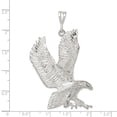 thumbnail image 2 of Sterling Silver Eagle Charm QC864, 2 of 4