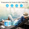 Personal Air Cooler, Usb Evaporative Coolers With Waterbox, Portable