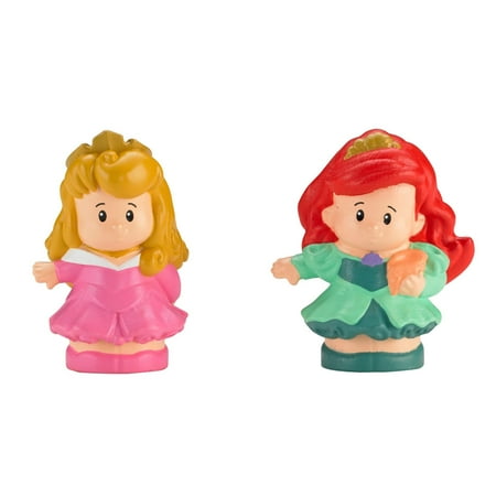 Disney Princess Ariel & Aurora Figures By Little People