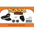 thumbnail image 2 of Tigerdoe Pilot Costume - 4 Piece Set for Adults and Teens Captain Accessories, 2 of 6