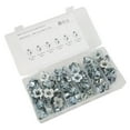 thumbnail image 3 of T Nut,80Pcs Four Claw Nut Nuts Carbon Steel Nut Kit Solid Performance, 3 of 5