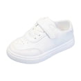 thumbnail image 5 of Girl's Hook-and-Loop Casual Sneakers Low Top Flat Walking School Board Shoes for Playground Outdoor, 5 of 6