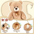 thumbnail image 4 of Muiteiur Giant Teddy Bear 47'' Giant Stuffed Animal Big Bear Plush Toy, 4 of 8