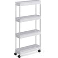 thumbnail image 1 of Carrito de almacenamiento delgado SONGMICS con 4 niveles de almacenamiento, 1 of 1