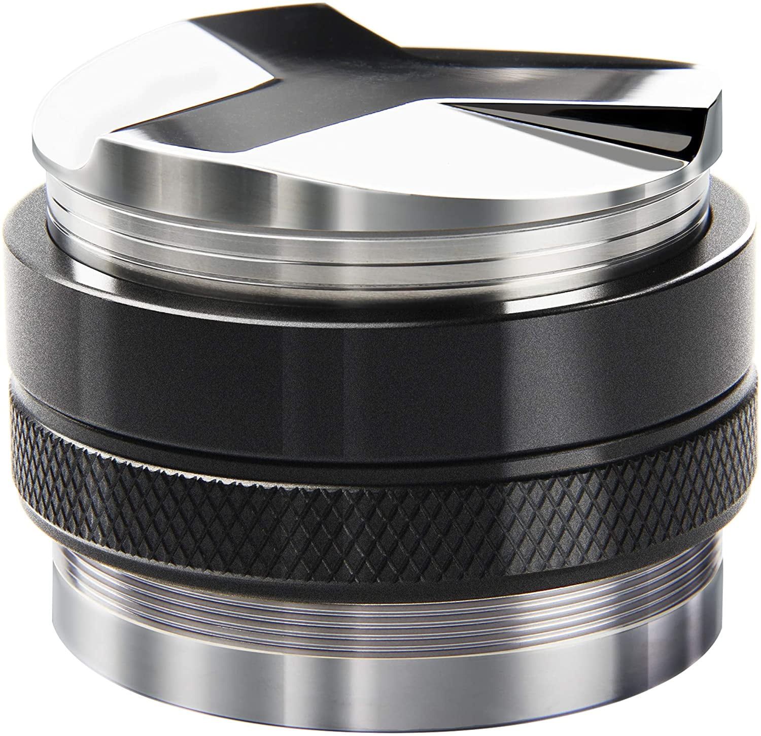 53mm Coffee Distributor and Tamper, Dual Head Coffee Leveler Fits for