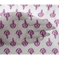 thumbnail image 5 of oneOone Viscose Chiffon Purple Fabric Block Sewing Craft Projects Fabric Prints By Yard 42 Inch Wide-PY, 5 of 5