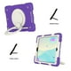 thumbnail image 5 of Funda para iPad Air de 10,2 pulgadas (2019/2020) con correa para el hombro, soporte de anilla grande, portalápices, protección contra caídas, duradera., 5 of 5