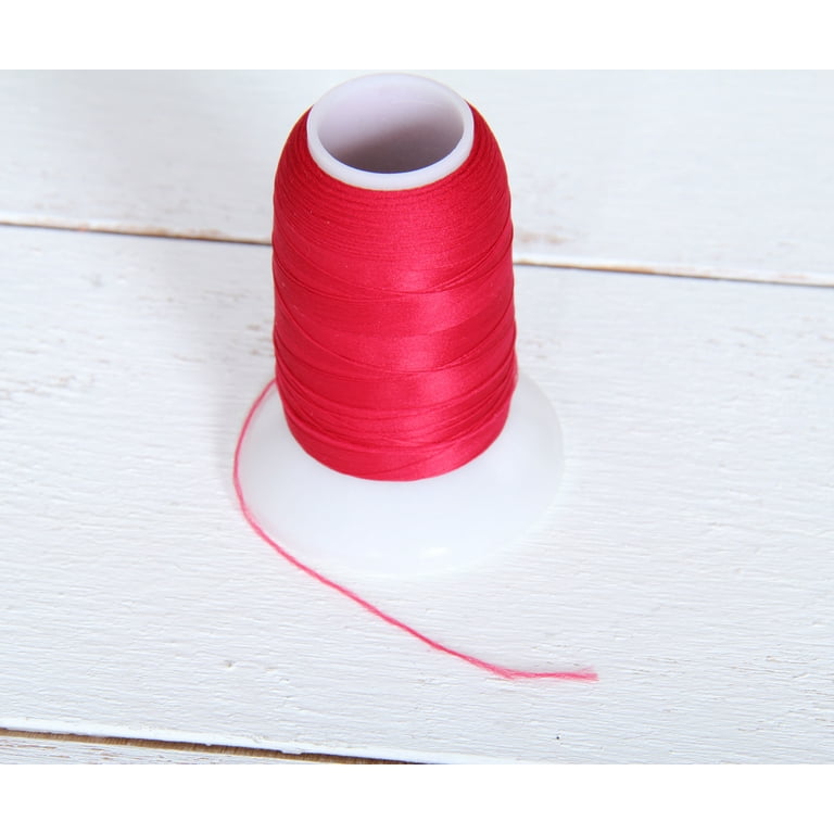 Threadart Wooly Nylon Thread - 1000M Spools - Color 9113 - Hot Pink - 50 Colors Available