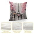 thumbnail image 4 of Nawypu  Eiffel Tower in Paris Throw Pillow Covers  Set of ,Decorative Square Cushion Pillow Case for Couch Sofa Bed Living Room Car Chair, 4 of 5