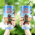 thumbnail image 4 of Merry Christmas Woofmas Xmas Noel Boxer Elf Candy Cane Snow 30oz Stainless Steel Tumbler Insulated Cup with Lid Boxers Dog Lover Gifts Idea - 13017, 4 of 5