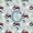 Blue C, variant on Catabedysis Farm Equipment Tractor Twin Comforter Sets For Boys,Blue Initial U Pattern Bedding Set,Colorful Stars Reversible,2pcs,1 Comforter and 1 Pillowcase