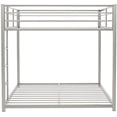thumbnail image 5 of Harper & Bright Designs Full Over Full Metal Bunk Bed, Heavy Duty Low Bunk Bed with Safety Guard Rails and Ladder, 5 of 8