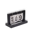 thumbnail image 3 of Inteprter Calendario de giro de página Decoración de de dormitorio Interior Restaurantes Tiendas Arte Artesanía Decoración Vacaciones Almacenamiento y organización del hogar Negro, 3 of 6