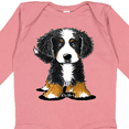 thumbnail image 4 of Inktastic Bernese Mountain Dog Boys or Girls Long Sleeve Baby Bodysuit, 4 of 5