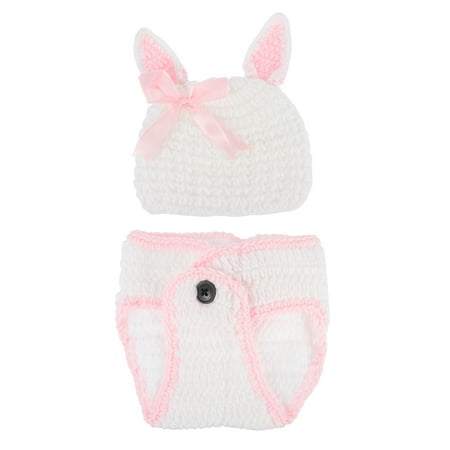 

Hemoton 1 Set Baby Photography Props Outfits Cartoon Baby Unisex Pants Hat Clothing