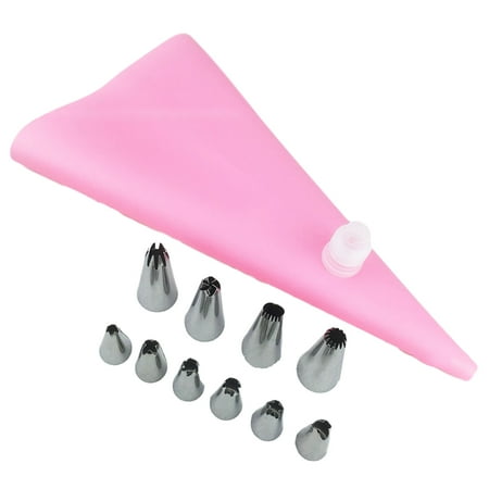 

Cake Decoration Tips Set Cake Decorating Tips Set with Piping Tip and Pastry Bag for Cake Making Kitchen Baking
