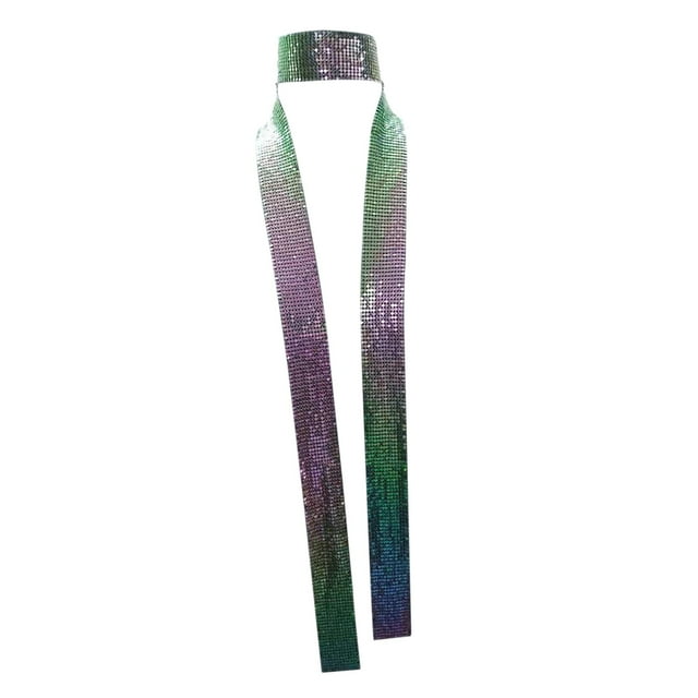 Collar de Bufanda con lentejuelas brillantes Fernando para mujer