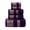 Purple, variant on 5-Piece Cotton Bath Towel Set, 430 Gsm,Soft Absorbent Bathroom Towels, 1 Bath+2 Hand+2 Wash Cloths