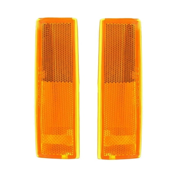 DAMAIJOY 2pcs Signal Light Left Right Side Corner Marker Light for Chevy for S10 for S10 Blazer,for GMC for Jimmy for Sonoma for Syclone for Typhoon for S15 for S15 Jimmy,for Olds for Bravada