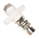 thumbnail image 1 of Bloque de terminales para hornos eléctricos de porcelana compacta resistente a altas temperaturas 3.8 mm, 1 of 9
