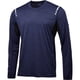 thumbnail image 1 of Camiseta básica de rendimiento de malla de contraste para hombre de Ideology, azul, grande, 1 of 1