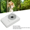 thumbnail image 2 of Digital Video Camera, Portable Compact Camera Auto White Balance Rechargeable 4K 48MP 2.4 Inch Screen 16x Digital Zoom  For Vlog For Kids, 2 of 6
