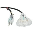 thumbnail image 2 of ProX XC-P143-50 50' 14AWG 110V to 110V Female Triple Tap Adapter Power Extension Cord, 2 of 2