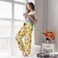 thumbnail image 5 of Pofeuu Beautiful Countryside Sunflower Print Women's Fashion Pajama Pants with Pockets Comfy Drawstring Sleep Lounge Bottoms-XX-Large, 5 of 6