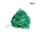 thumbnail image 3 of Billuyoard Paquete de 2 pompones de porristas, deportes escolares, accesorios de baile, competición, pompones de porristas de mano, decoración Kits de decoración para fiestas Verde, 3 of 6