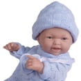 thumbnail image 4 of JC Toys - Mini La Recién Nacido Primer Día | Muñeca bebé niño real anatómicamente correcta | 9.5" Totalmente vinilo | Incluye conjunto de punto, gorro y chupete | Diseñado por Berenguer | Edades 2+, 4 of 5