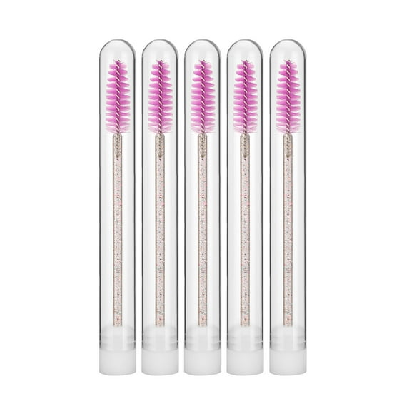 Minnieouse 5 piezas de cepillo de pestañas de un solo uso, cepillos para mujeres, aplicador de extensión, ligero, antideslizante, rizador de pestañas, Protección de la piel Tipo 3 Minnieouse CE014515-03