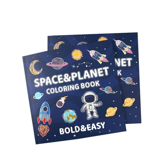 Libro Para Colorear Libro Para Colorear 40 Hojas De Comida, Fruta, Dibujos Animados, Niños Mayores De 4 Años Libro Para Colorear