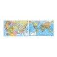 thumbnail image 1 of Us & World Adv Politcal Map Set Rolled 50X38, 1 of 1