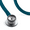 Caribbean Blue Tube, variant on 3M Littmann Classic II Infant Stethoscope, Stainless Steel Chestpiece, 28" Caribbean Blue Tube