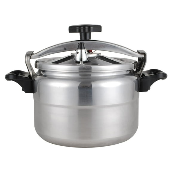 Alpine Cuisine Pressure Cooker/canner Aluminum 5.2 Liters, Bakelite Handle Mirror Polishing, Super Safety Lock, Cook Delicious Food in Less Time, Easy to Open & Close, Suitable for All Kinds of Stoves