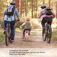 thumbnail image 1 of Bike Front Back Light, 120 Decibel Horn Bike Headlight Set USB Rechargeable Red  For Cycling, 1 of 8