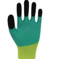 thumbnail image 4 of Jumpingount 12 pares de guantes protectores de trabajo para adultos, guantes antideslizantes para carpintería y metalurgia, Protector de mano para guantes y mitones Verde Jumpingount AP018767-01, 4 of 6