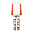 thumbnail image 4 of Halloween Pajamas Family Matching Set Holiday Print Long Sleeve Jammies Loungewear PJs Set Sleepwear Adult Men Women Women XXXL, 4 of 4
